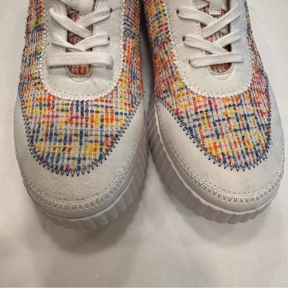 ZODIAC Women's Cooper Sneakers Size 11 Platform Tweed Multi Color NEW - Picture 5 of 8